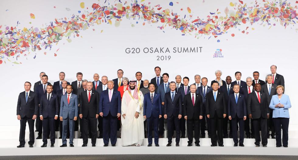 Líderes del mundo se dieron cita en la cumbre del G20 en Japón. (Foto: AFP)