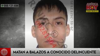 Rankeado delincuente fue asesinado por sicarios en el Callao | VIDEO