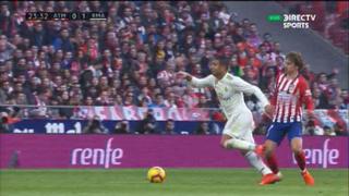 Real Madrid vs. Atlético de Madrid: la brillante 'huacha' de Casemiro a Griezmann