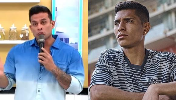 Christian Domínguez reacciona ante el intento de Paolo Hurtado de acercarse a Rosa Fuentes. (Foto: Captura de video / Instagram)