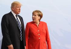 Angela Merkel desmiente a Donald Trump por decir que la criminalidad aumentó en Alemania
