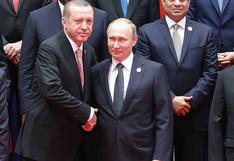 ISIS: Vladimir Putin y Erdogan tratan sobre la situación en Siria 