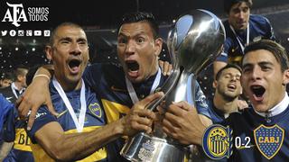 Boca Juniors: celebración de su título de la Copa Argentina