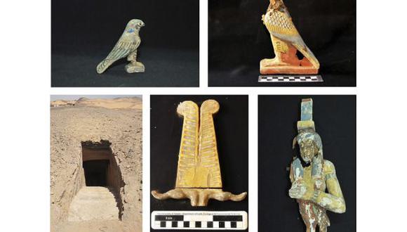 Descubren tumbas egipcias de más de 2.500 años de antigüedad