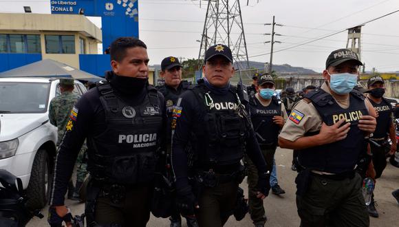 Imagen referencial. Soldados ecuatorianos custodiando la cárcel en Guayaquil. (Foto: AFP)