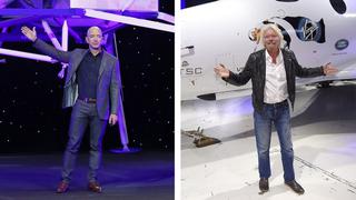 Jeff Bezos dice que vuelo de Richard Branson no tiene altitud suficiente para ser espacial