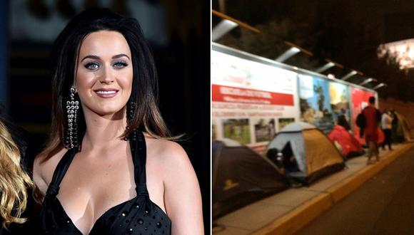 Katy Perry: fans de la cantante ya hacen cola en el Jockey