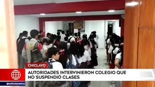 Coronavirus en Perú: En provincias algunos colegios siguieron actividades tras anuncio de suspensión de clases