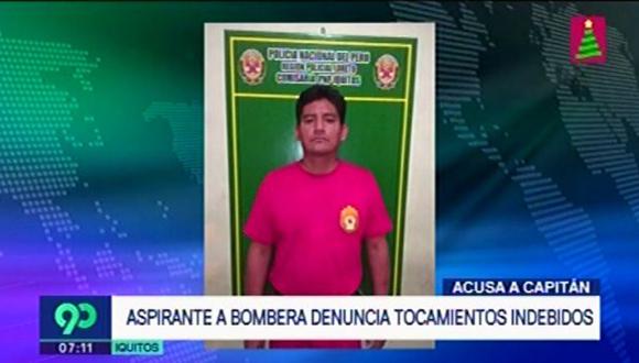 Un capitán de los bomberos fue denunciado. (Foto: Captura/Latina)