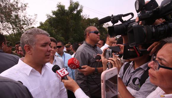 El mandatario de Colombia, Iván Duque, ha recibido una seria acusación por parte de Human Rights Watch. (Foto: EFE)