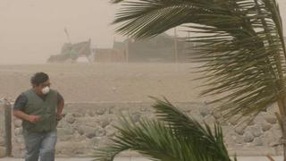 Vientos fuertes se incrementarán en la costa de Tacna a Lambayeque
