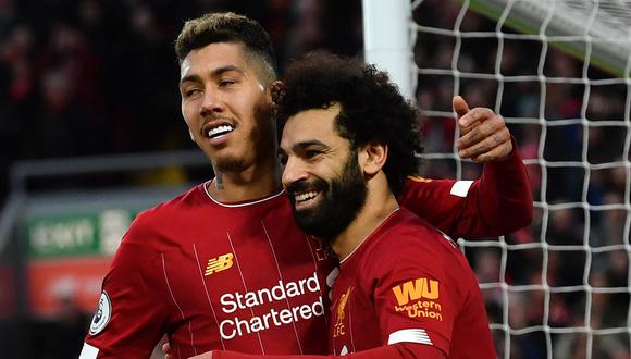 Mohamed Salah es la estrella de Liverpool al mando de Jurgen Klopp. El delantero  es duda para el partido de hoy ante Shrewbury Town. (AFP)