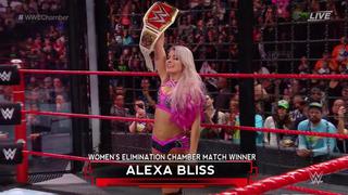 WWE Elimination Chamber: Alexa Bliss ganó histórico combate [VIDEO]