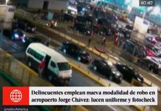 Perú: alertan de nueva modalidad de robo en Aeropuerto Jorge Chávez