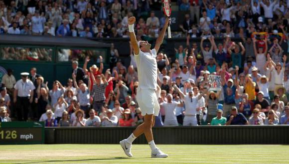 Wimbledon: Roger Federer ganó 3-2 a Marin Cilic y está en semis