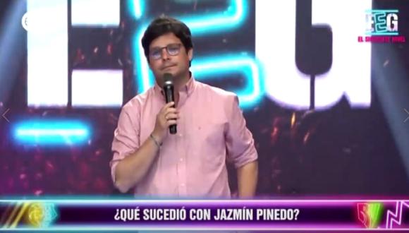 Gian Piero Díaz indicó que era “lamentable” no contar con la presencia de Jazmín Pinedo en el segundo programa de“Esto es guerra”. (Captura de pantalla)