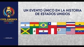 Copa América Centenario: sorteo será 21 de febrero en New York
