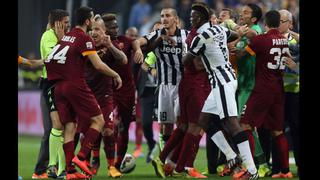 Juventus vs. Roma: partidazo que tuvo goles, penales y golpes