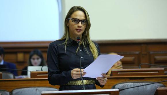 Luciana León es vinculada por la fiscalía al Caso Los Intocables Ediles. (Foto: Congreso de la República)