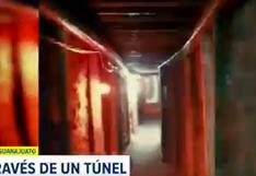 Descubren túnel cavado para robar millones de dólares en México | VIDEO