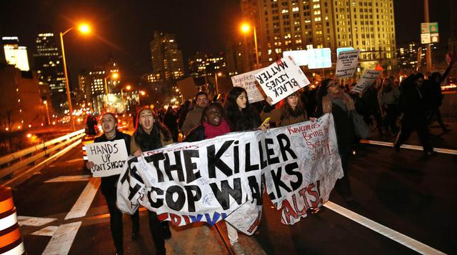 Nueva York: Marcha contra violencia policial dejó 200 detenidos - 1