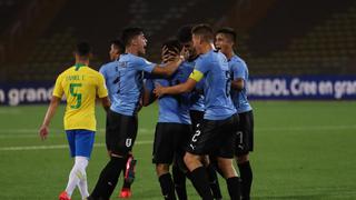 Uruguay empató 1-1 frente a Brasil por el grupo B del Sudamericano Sub 17