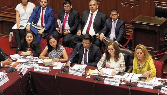 La Comisión de Constitución sesionará este lunes a las tres de la tarde para continuar con el debate de la reforma política. (Foto: Miguel Bellido/ El Comercio)