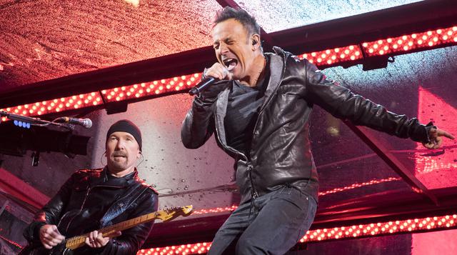 Chris Martin y Bruce Springsteen tocaron con U2 - 6