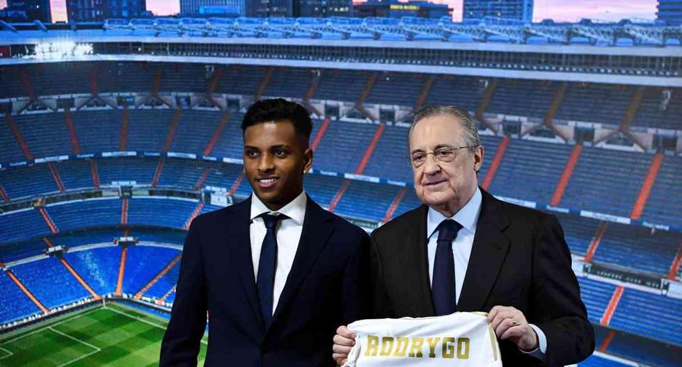 Rodrygo se unirá al primer equipo del Real Madrid desde la próxima temporada. (Foto: AFP)