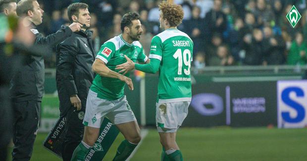 Josh Sargent compartió equipo con Claudio Pizarro | Foto: Werder Bremen
