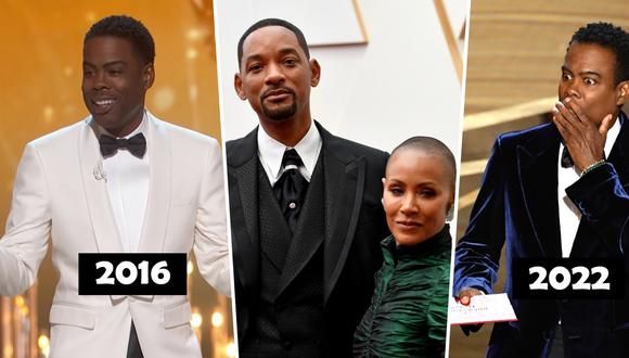 Will Smith, Jada Pinkett Smith y Chris Rock protagonizaron momento tenso en el Oscar 2022