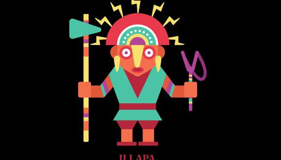 A Illapa se le representaba como un hombre de brillante vestidura que portaba un garrote y una huaraca (honda), la cual simbolizaba a su trueno. (Foto: Agencias)