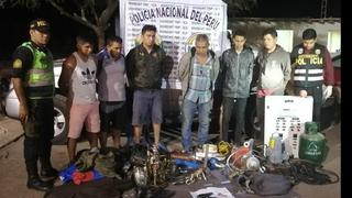 Ica: caen seis presuntos miembros de la banda Los Temerarios del Sur tras persecución 