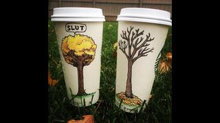 Instagram: artista convierte vasos de café en obras de arte