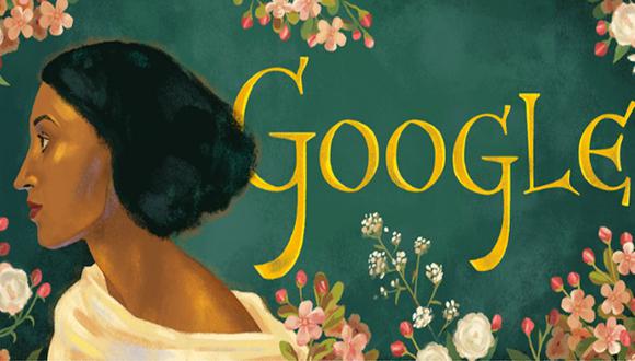 Con un doodle rinden homenaje a la modelo Fanny Eaton. (Foto: Google)