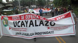"Ucayali pierde S/ 5 millones diarios por paro regional"