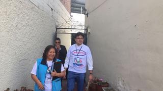 Ministra de la Mujer empezó a empadronar casas en Arequipa