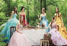 Estos vestidos de novia están inspirados en las princesas de Disney 