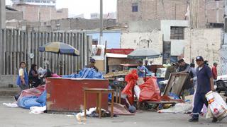 El primer día de desalojo de los 'cachineros' en Tacora [FOTOS]