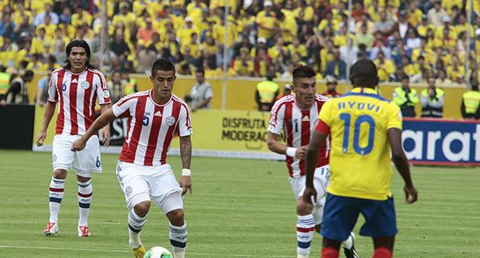 La selección de Paraguay disputa este jueves 23 de marzo la fecha 13 de las Eliminatorias Rusia 2018 ante su similar de Ecuador. (Foto: Getty Images)