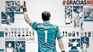 Iker Casillas anuncia su retiro del fútbol: “Ha llegado el momento de decir adiós”