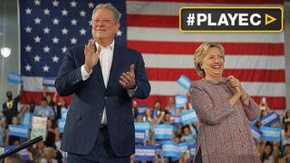 Al Gore apoya a Hillary Clinton: "Cada voto cuenta"