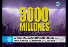 Conmebol anuncia audiencia para la final entre River Plate y Flamengo, más de 5,000 millones de personas