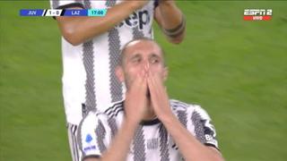 La ovación a Chiellini tras abandonar la cancha en su último partido en el estadio Juventus | VIDEO