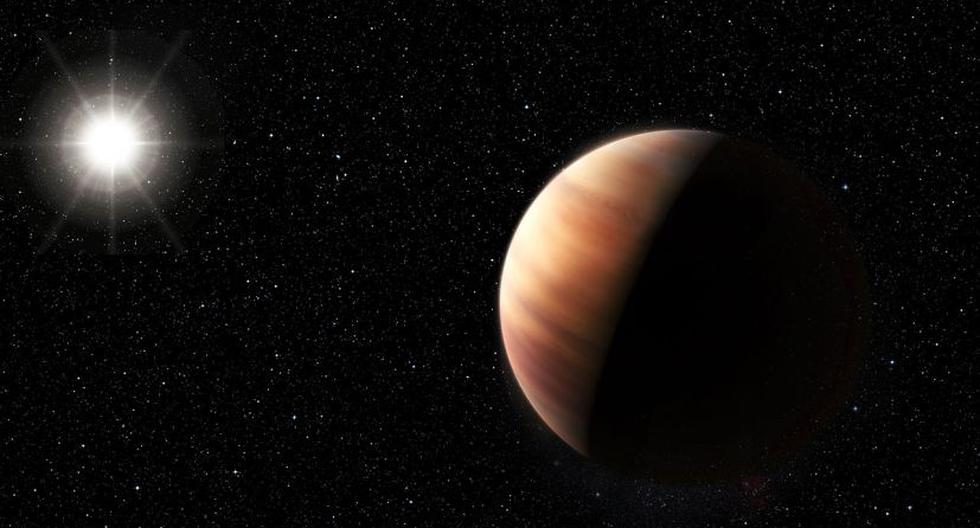 Recreación artística del planeta HIP 11915. (Foto: ESO)