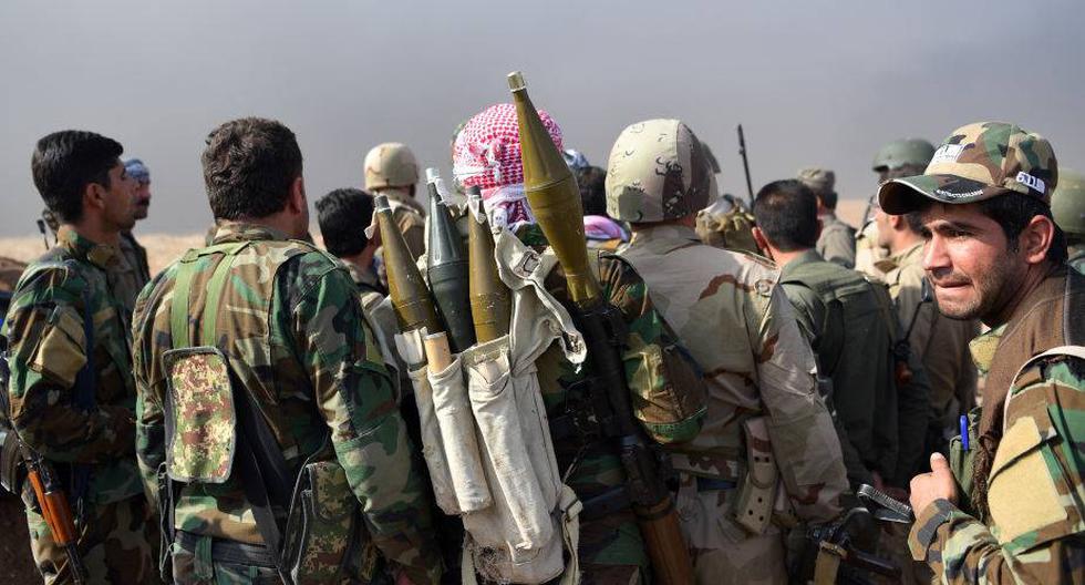 Peshmergas en la lucha contra ISIS. (Foto: Getty Images)