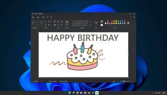 Paint en Windows 11. (Captura de pantalla)