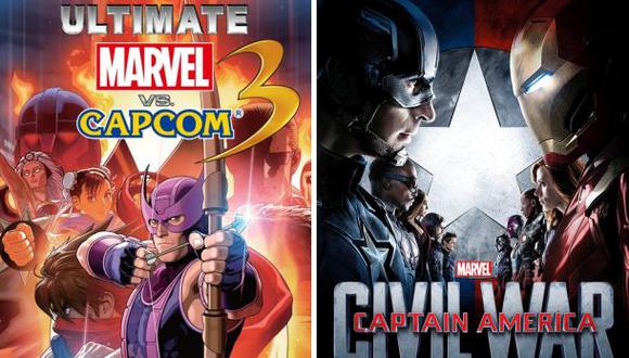 “Captain America: Civil War” al estilo de “Marvel vs Capcom”