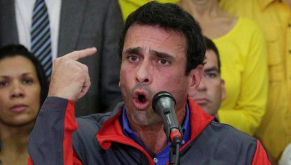 Henrique Capriles denuncia golpe de Estado en Venezuela