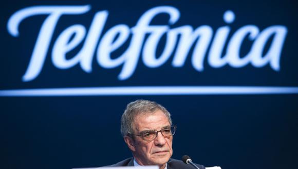 César Alierta, presidente de Telefónica.(Bloomberg)